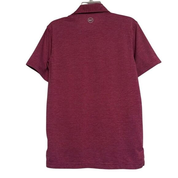 Vineyard Vines On-The-Go Sankaty Polo Shirt Men's XS Red Striped Short Sleeve - Picture 5 of 10